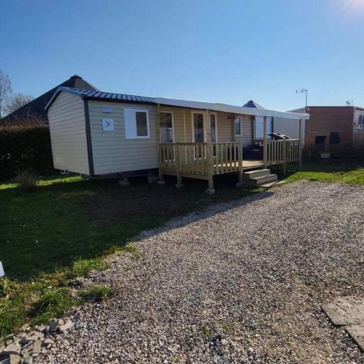 Mobil Home Neuf 6/8 Pers Biville-sur-Mer Exteriör bild