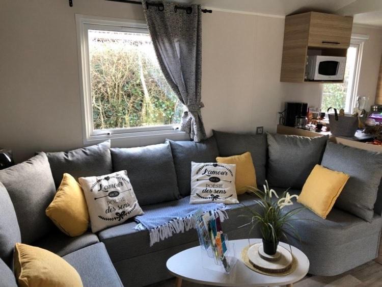 Mobil Home Neuf 6/8 Pers Biville-sur-Mer Exteriör bild