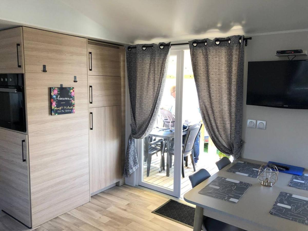 Mobil Home Neuf 6/8 Pers Biville-sur-Mer Exteriör bild